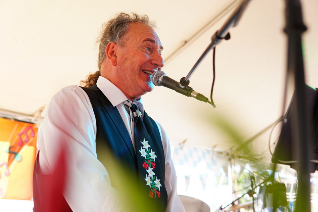 The Prime Time band perofms